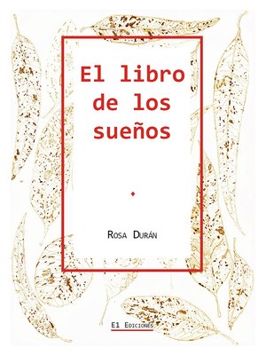 cover image of El libro de los sueños